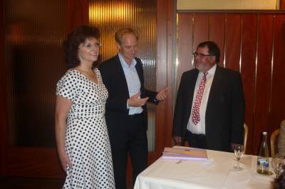 Ilona Rompel,der ehemalige Baub�rgermeister Karl Langensteiner-Sch�nborn,Peter Ackermann